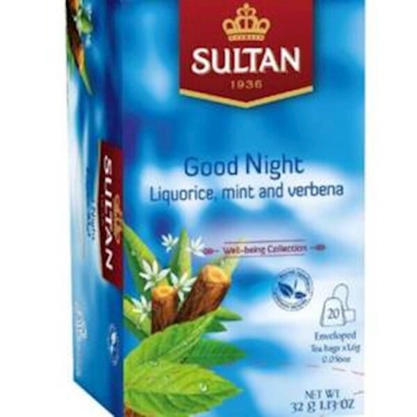 Tea Bags Sultan Good Night 12 Packs X(1.6gx20
