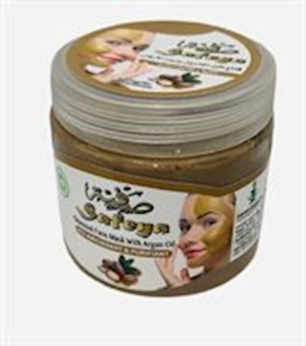 Ghassoul Face and Hair Mask with Argan Oil 7 OZ (200g)x24
