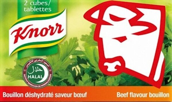 Knorr Halal Beef Cubes 72gx24*4