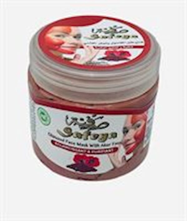 Ghassoul Face and Hair Mask with Akr Al fassi 7 OZ (200g)x24