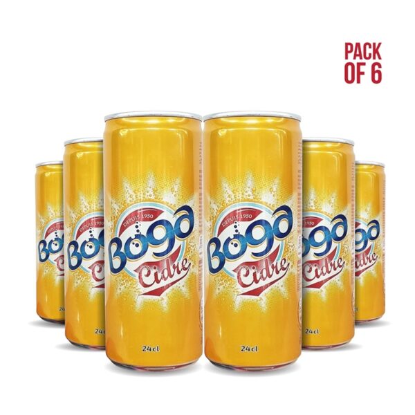 Boga Cidre Soft Drink 24cLx24