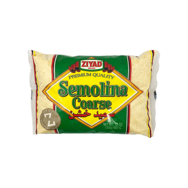 Ziyad Semolina Coarse 32oz (907g) Pack cello