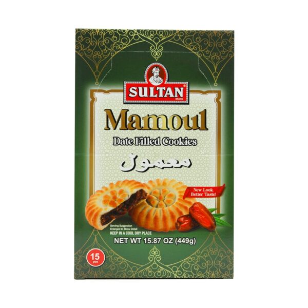Sultan Mamoul Date Cookies 16x(15x1.05) Box