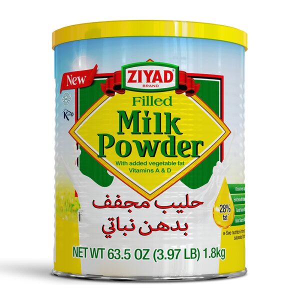 Ziyad Filled Milk Powder 63.4oz (1800g) Can