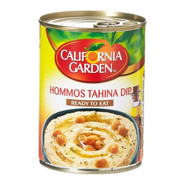 California Garden Hommos Tahina 400 g can