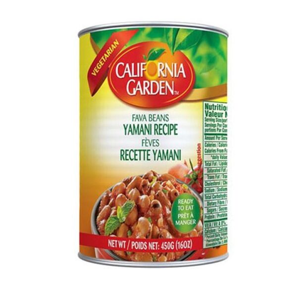 CALIFORNIA GARDEN Fava Beans- Yamani Recipe 16 oz