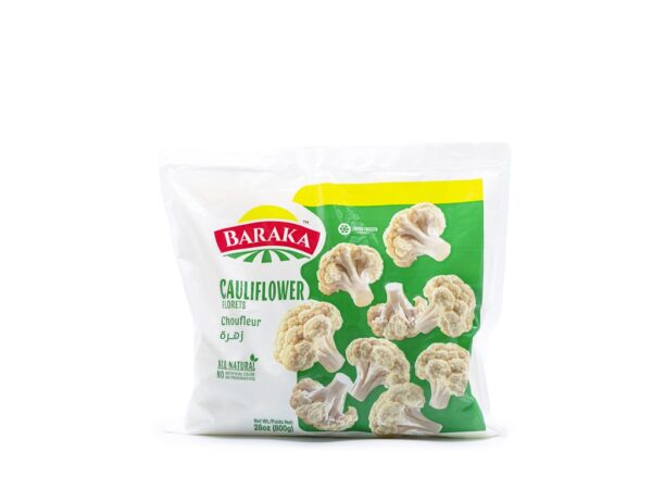 Baraka Frozen Cauliflower Florets 800g