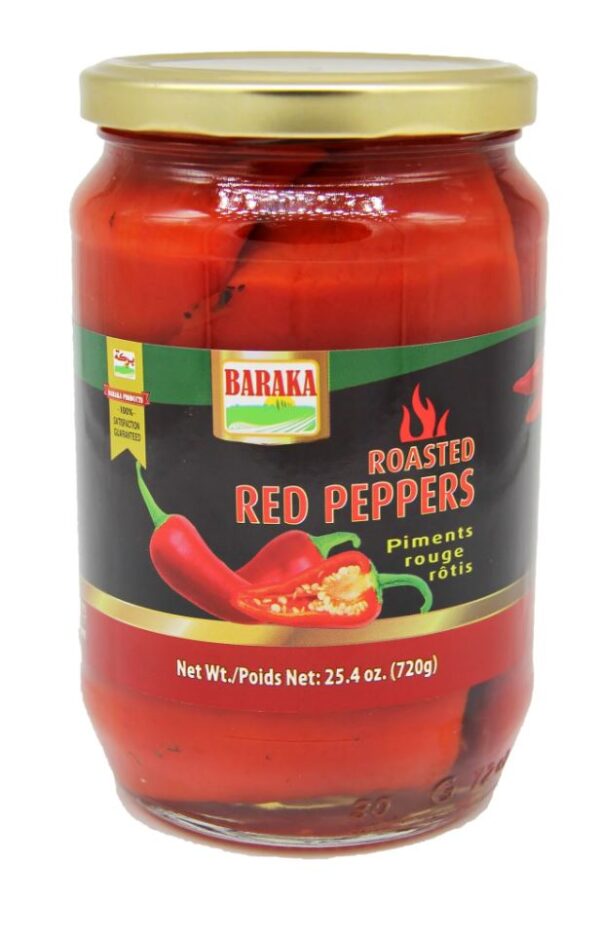 BARAKA Roasted Red Peppers 710g