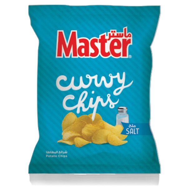 Master Chips Curvy / Salt 37g