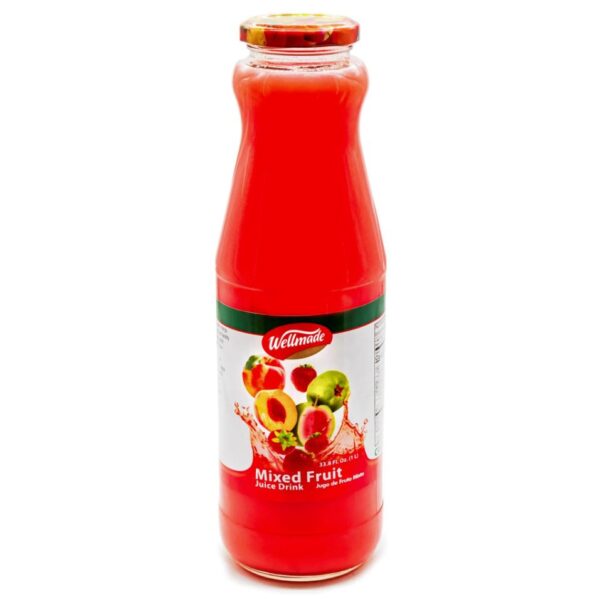Wellmade Cocktail Juice in glass 1 L