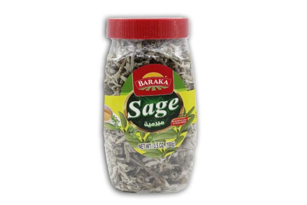 Baraka Sage Leaves in jar 100g