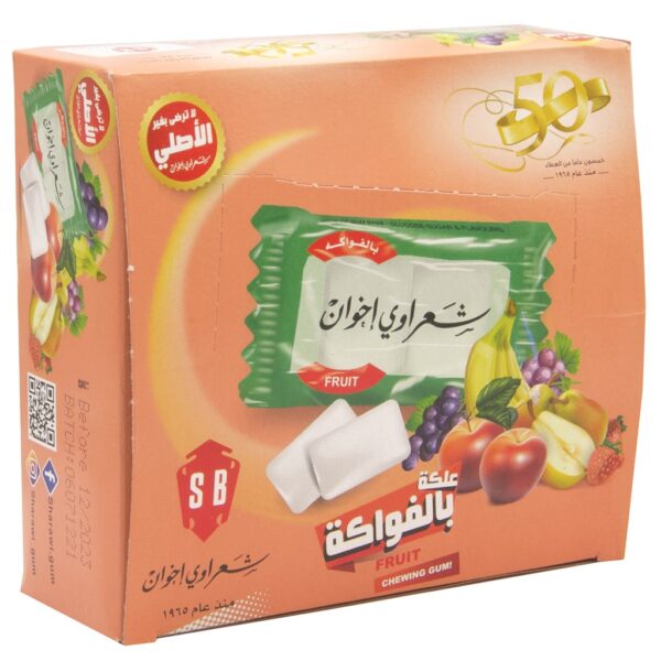 Sharawi Fruit Chewing Gum x 24 (250g)