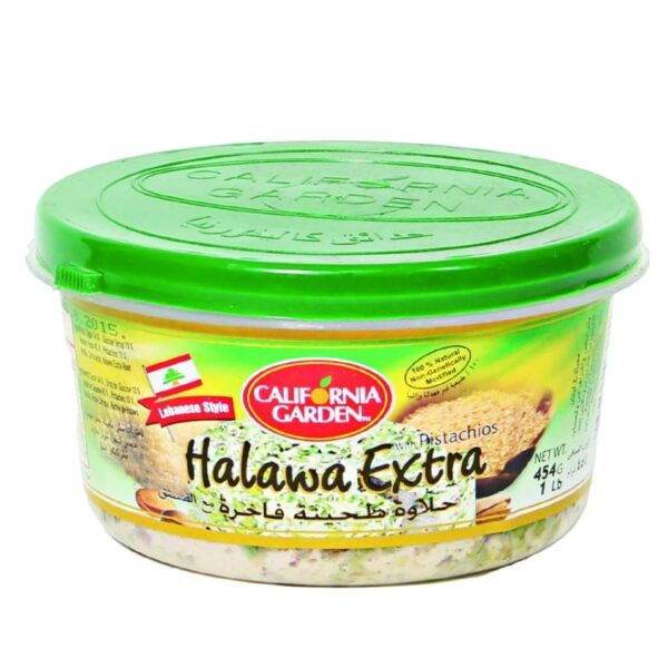 California Garden Halawa-Pistachio- Packaging 400 g