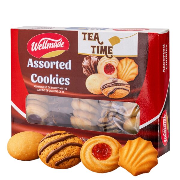 WELLMADE Tea Time Assorted Cookies 400g
