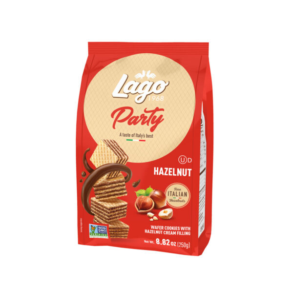 Lago Party Wafers Bags - HAZELNUT 250 g