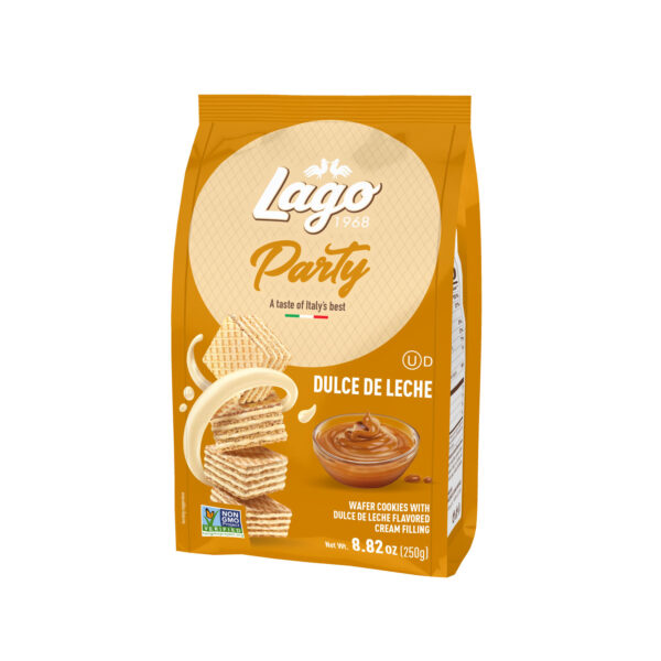 Lago Party Wafers Bags - DULCE DE LECHE 250 g