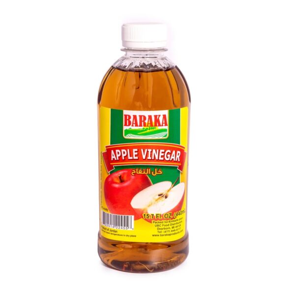 Baraka Apple Vinegar Plastic Bottle 15.7 Fl oz