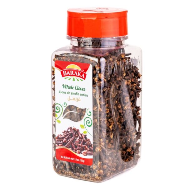 Baraka Whole Cloves plastic tub 5.3 oz