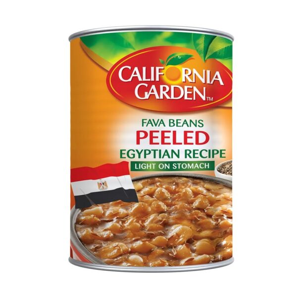 California Garden Fava Beans /Peeled/ Egyptian Recipe 16 oz
