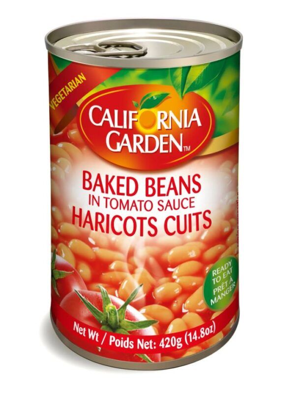 California Garden Baked Beans with Tomato Sauce 420g