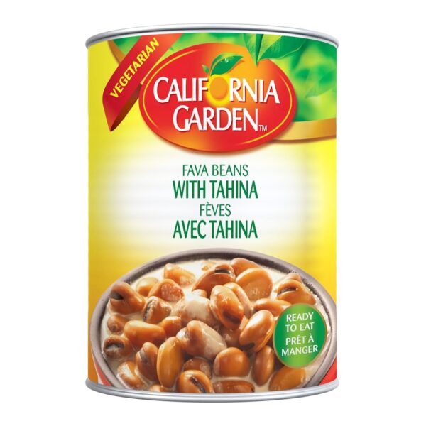 CALIFORNIA GARDEN Fava Beans- Tahini Recipe 16 oz
