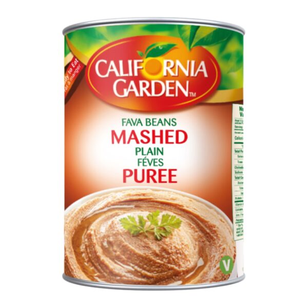 CALIFORNIA GARDEN Fava Beans- Mashed Recipe 16 oz