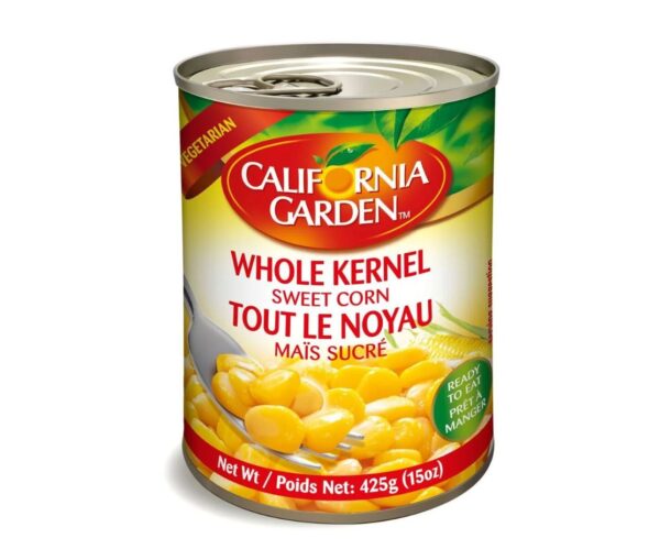 California Garden Whole Kernel Sweet Corn 400g