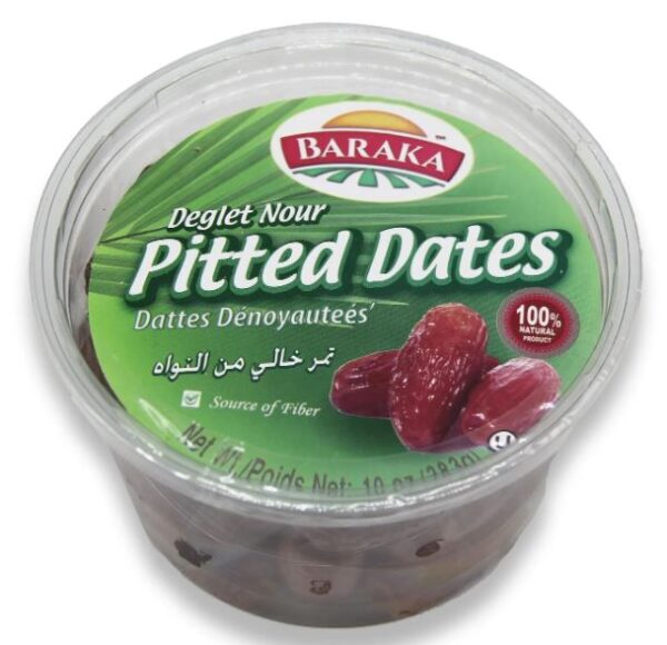 Baraka Pitted Dates tub 283g