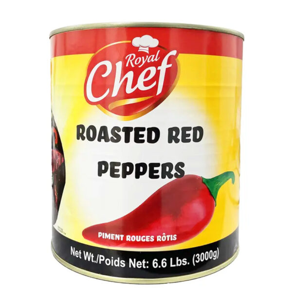 Roasted Red Pepper Tin "Royal Chef" 6.6 Lbs