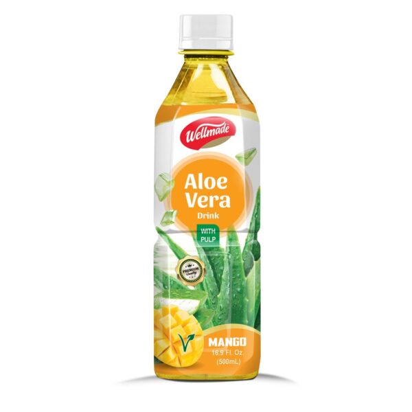 WELLMADE MANGO Aloe Vera 500mL
