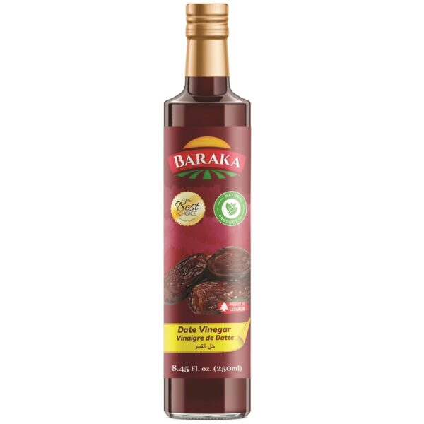 Baraka Date Vinegar 8.45 Fl Oz