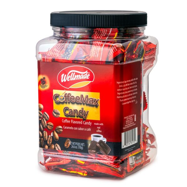 Wellmade CoffeeMax Coffee Candy Tub 700g