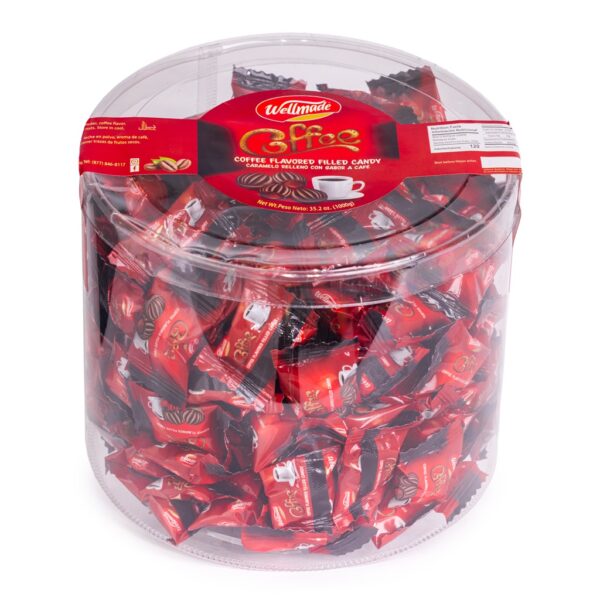 Wellmade Coffee Candy Tub 1000g