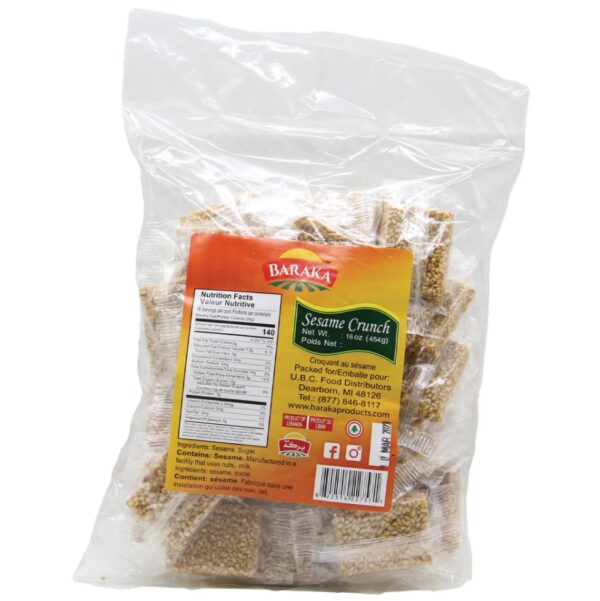 Baraka Sesame Crunch Bag 454 g