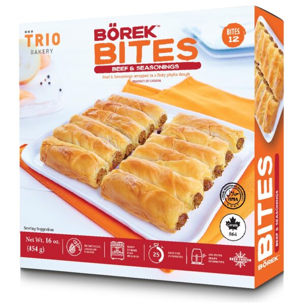Trio Borek BITES Beef + Seasonings 454g