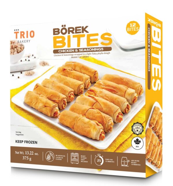 Trio Borek BITES Chicken + Spices 375g