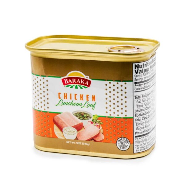Baraka Chicken Luncheon Meat 12 oz