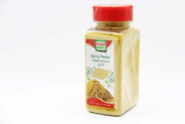Baraka Curry Spice in plastic tub 7oz