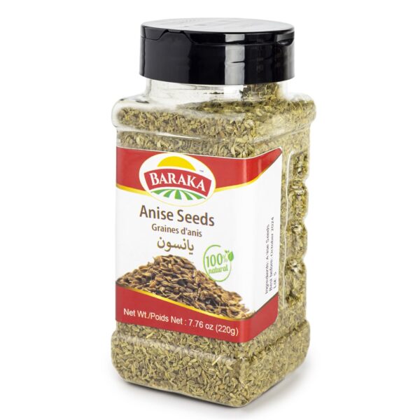 Baraka Anise Seeds Spice 220g Plastic Jar