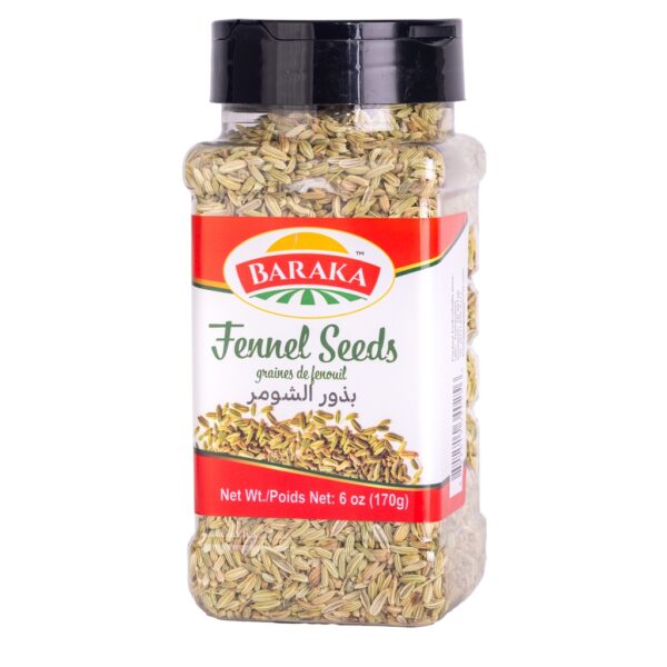 BARAKA Fennel Seeds 170g Tubs
