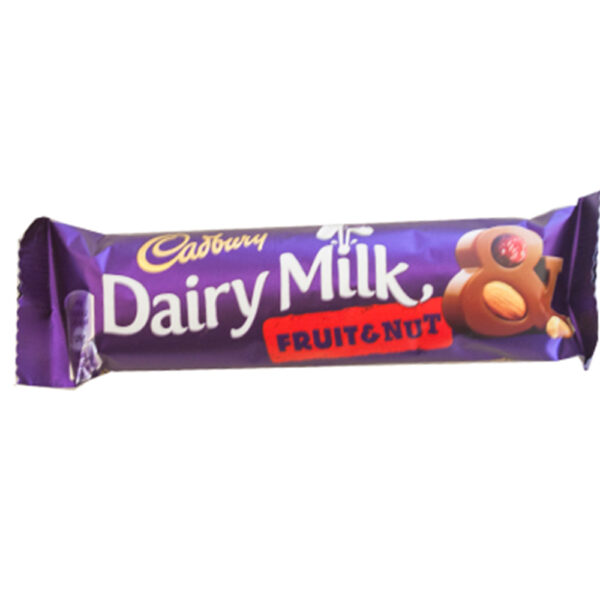 Cadbury UK Fruit & Nut Chocolate 18 x 110gms