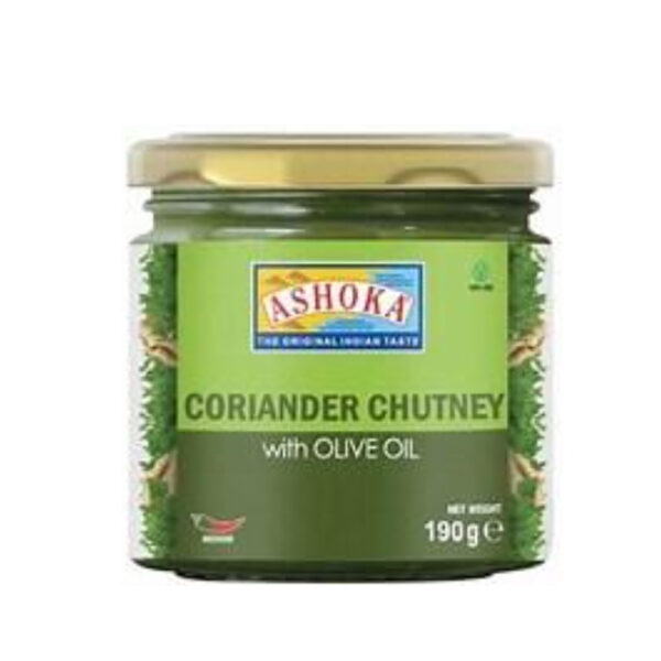 Ashoka Corriander Chutney with Olive Oil 190gms