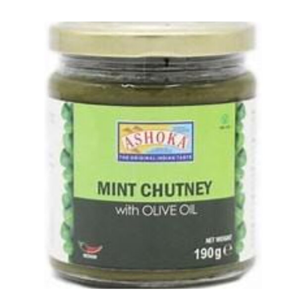 Ashoka Mint Chutney with Olive Oil 190 gms
