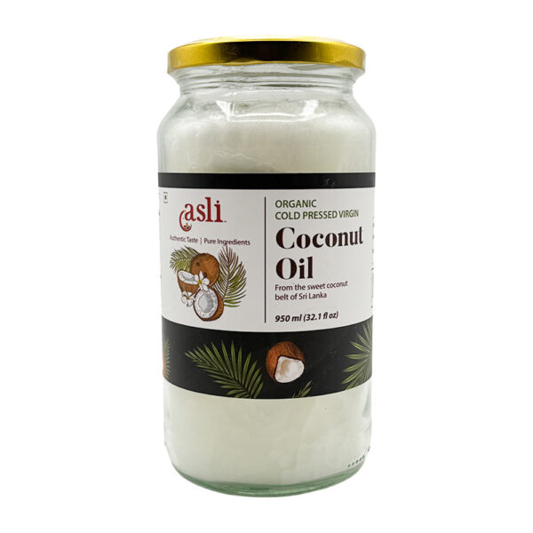Asli Organic Virgin Coconut Oil 950ml