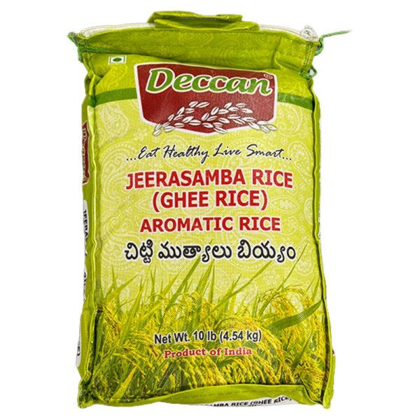 Deccan Jeera Samba Rice (Ambe Mohar) 10 lbs