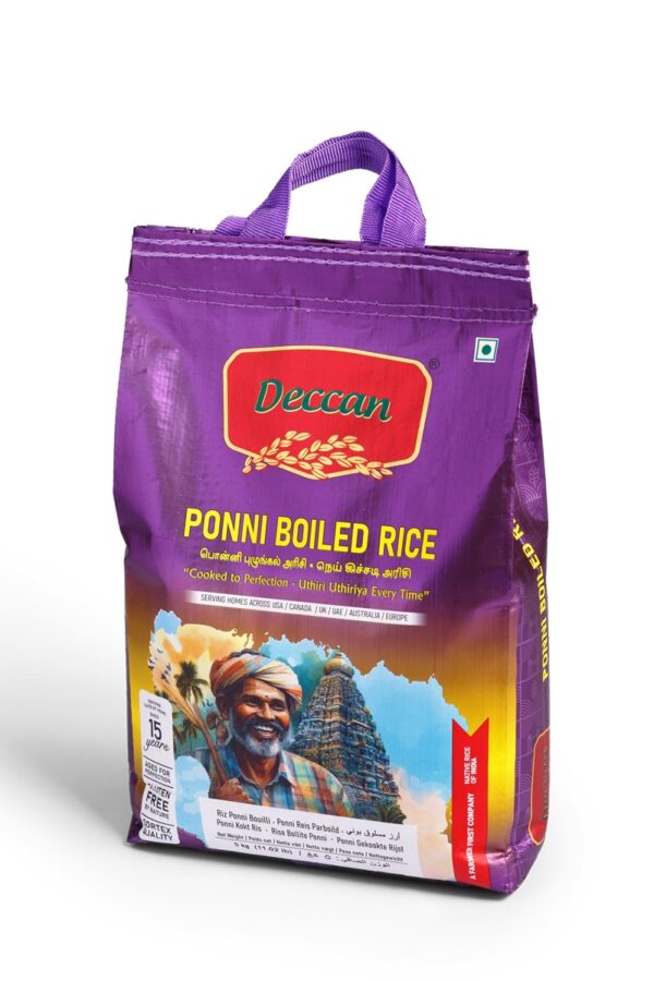 Deccan Ponni Boiled Rice 10 lbs
