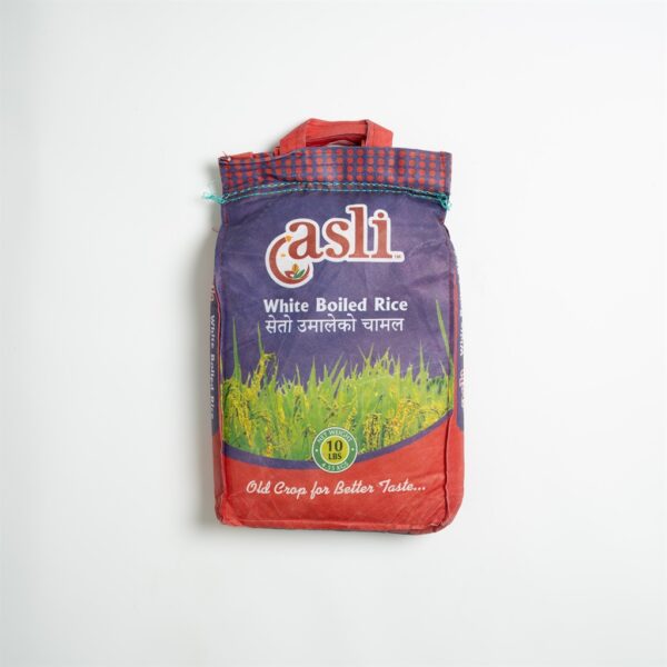 Asli Nepali White Rice Boiled 10lbs