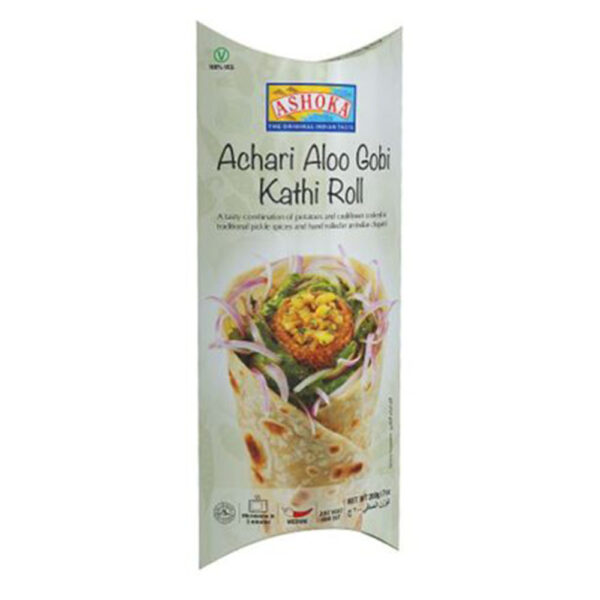 Ashoka Achari Aloo Gobi Kathi Roll 24 x 200gms