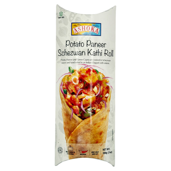 Ashoka Potato Paneer Schezwan Kathi Roll 24 x 200 gms
