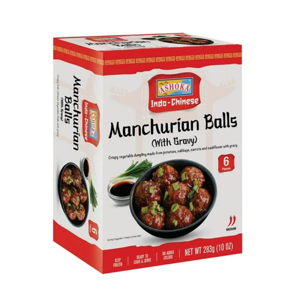 Ashoka Manchurian Balls with Gravy 12 x 283gms